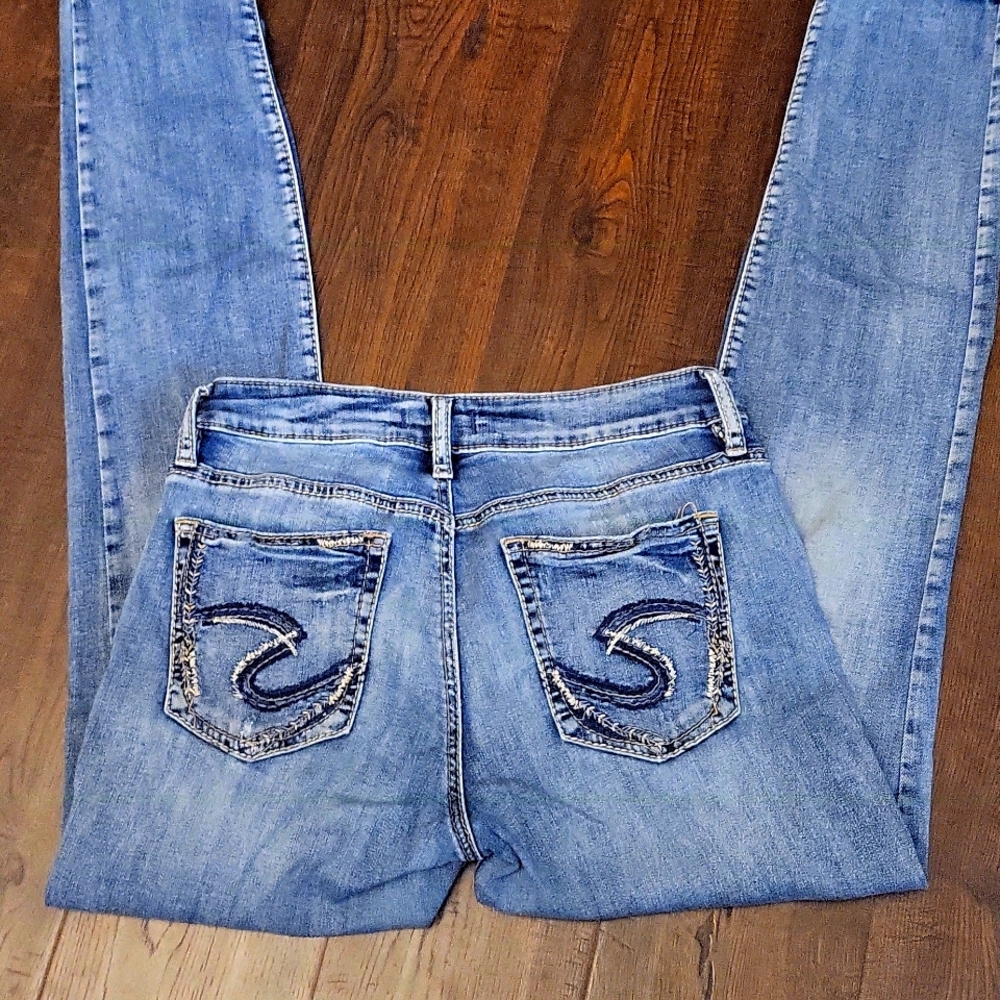 Silver Boyfriend Jeans W28 L29
